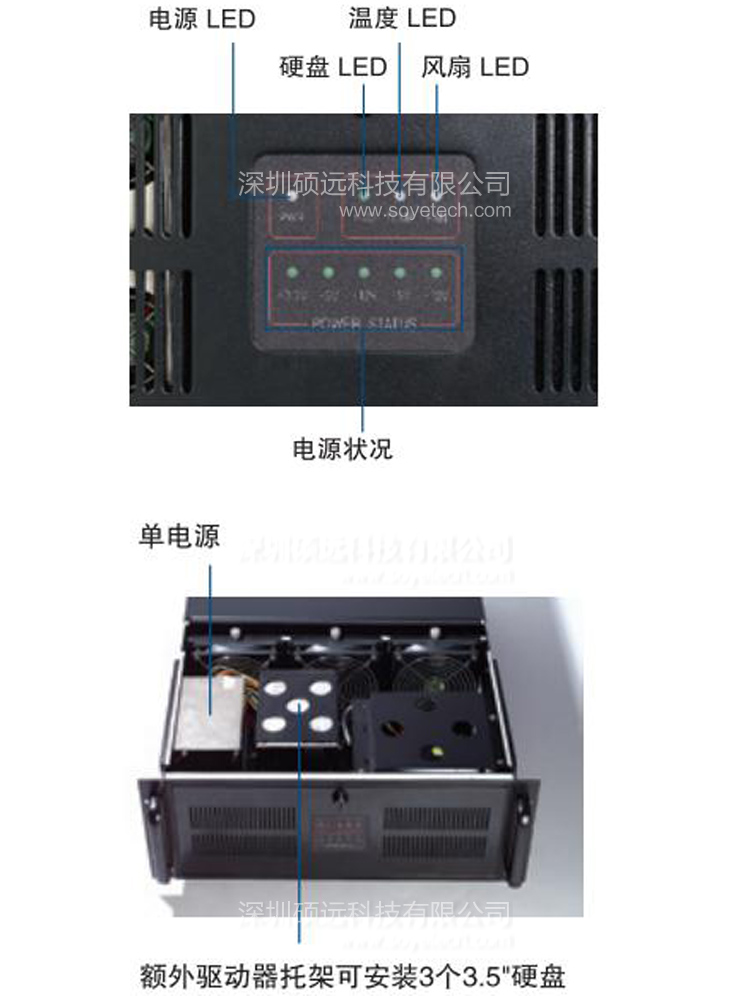 IPC-623 4U 20槽容錯式工業(yè)控制計算機(jī)