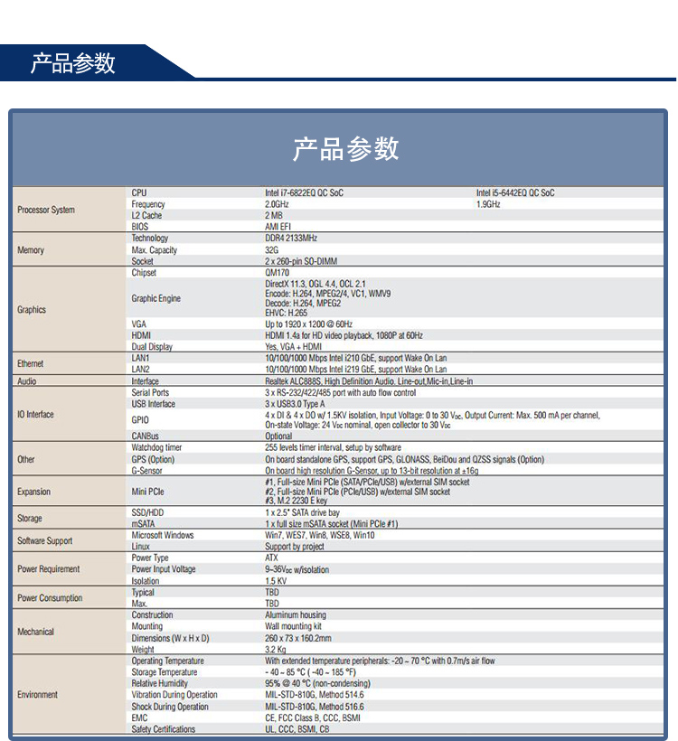 全新研華無(wú)風(fēng)扇嵌入式工控機(jī) 車(chē)載應(yīng)用 ARK-2250S