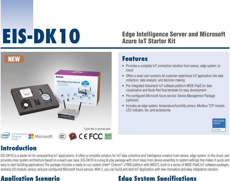 研華EIS-DK10 研華EIS-DK10，邊緣計算系統(tǒng)套件，包含整套物聯(lián)網(wǎng)設(shè)備，可快速實現(xiàn) IoT 實驗環(huán)境搭建，幫助產(chǎn)品快速開發(fā)。