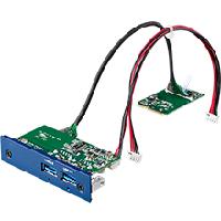 研華PCM-24U2U3 2端口USB 3.0，mPCIe，USB-A型