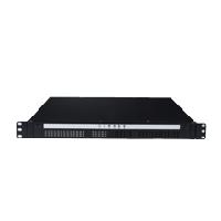 研華ACP-1010 1U 上架式機(jī)箱，用于全長(zhǎng)卡或 ATX/ MicroATX 母板，配有雙SAS/ SATA硬盤托架
