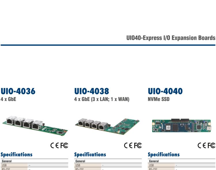 研華UIO-4040 UIO40-Express I/O 擴(kuò)展卡，支持 NNMe SSD