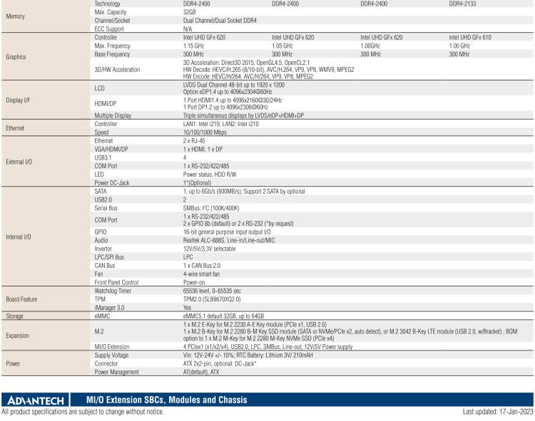 研華MIO-5373 第八代 Intel 低功耗高性能 超極本CPU 3.5寸嵌入式單板，性能提升40%