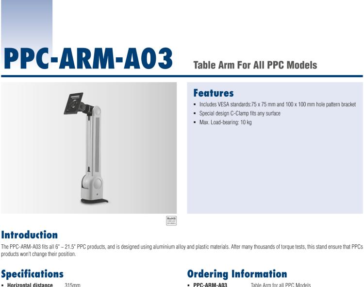 研華PPC-ARM-A03 機(jī)箱，PPC ARM VESA標(biāo)準(zhǔn)（A-CLEVER）