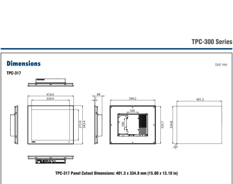 研華TPC-312 12.1" XGA TFT LED LCD工業(yè)平板電腦，搭載第八代Intel?Core?i3/ i5/ i7處理器，內(nèi)置8G DDR4 RAM