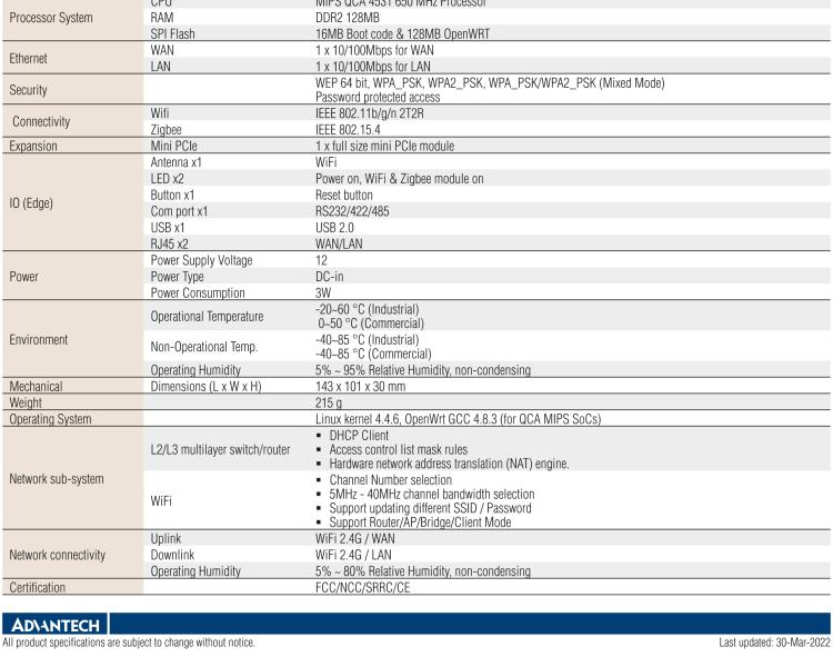 研華WISE-3240 研華EPD電子紙專用工業(yè)網(wǎng)關(guān)，以太網(wǎng)、 WIFI（AP）、Zigbee，專為智能城市、工業(yè)4.1應(yīng)用而設(shè)計(jì)。