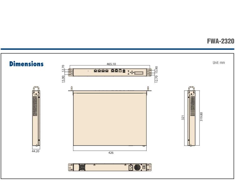 研華FWA-2320 基于Intel? Atom? C2000系統(tǒng)芯片 1U機架式網(wǎng)絡(luò)應用平臺